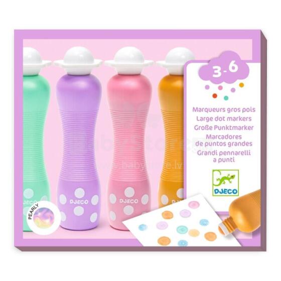Colours - Large dot markers - Pearly