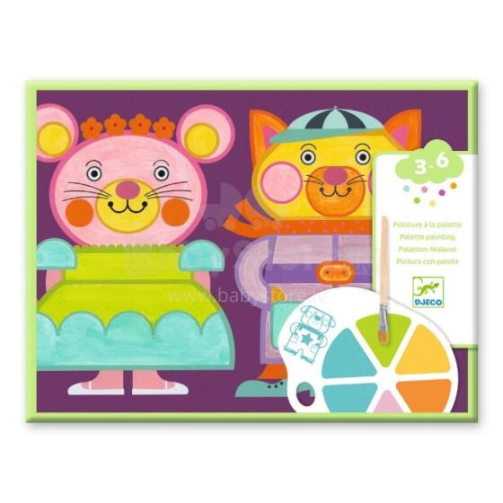Palette painting - Chubby cheeks