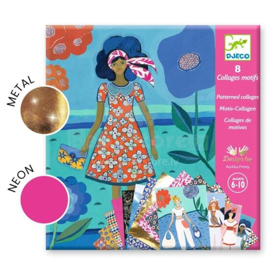 Patterned collages - Wax Trend
