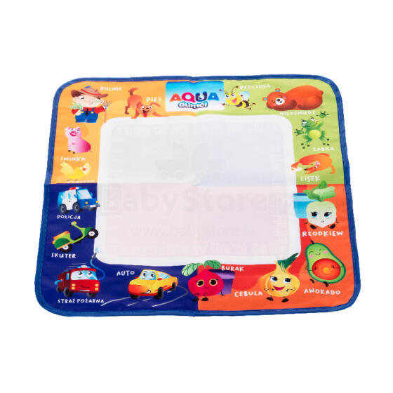 AQUA DA 30016 Коврик для воды 4 цвета средний 52/52 см