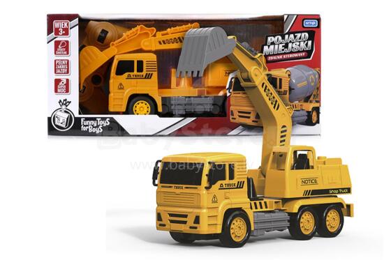 ARTICLE 131790 Remote-controlled city vehicle excavator