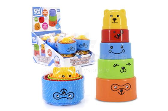 ARTIKULS 158414 Krāsainas EDU&amp;FUN krūzes