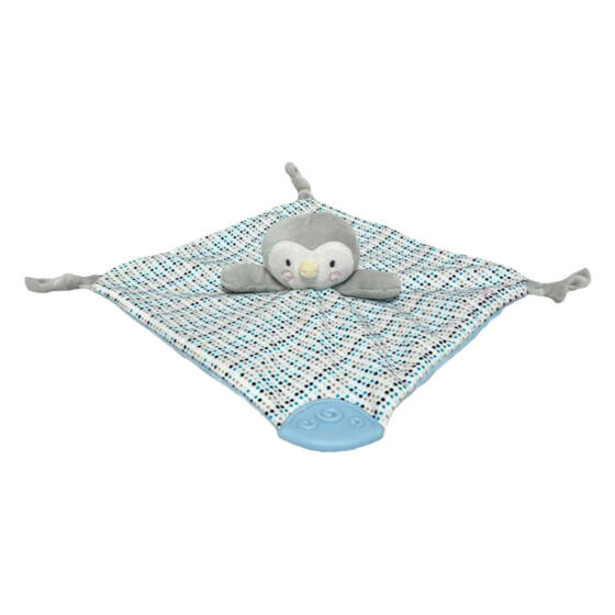 AXIOM 9369 Miluś Penguin мятно-голубой 25x25 см