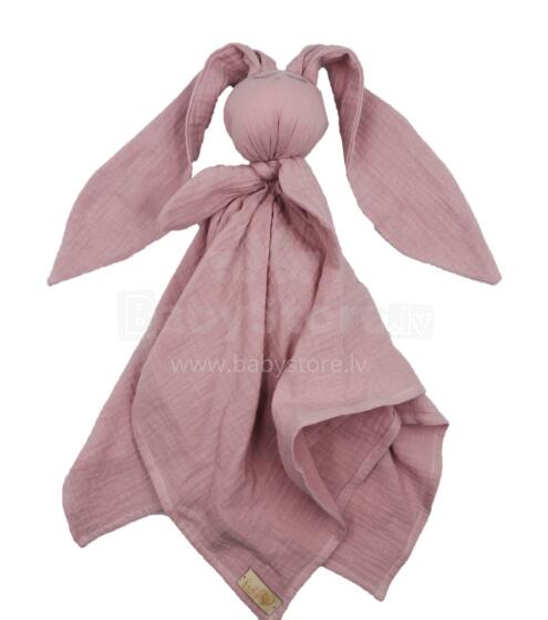 BABY 01082 Hug Me Bunny muslīna autiņbiksītes netīri rozā