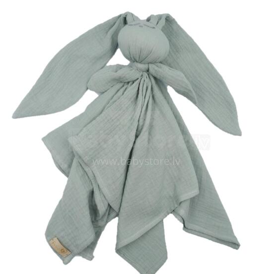 BABY 01084 Подгузник из муслина Hug Me Bunny мятного цвета
