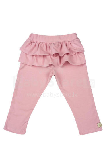 BABY 01291 Meiteņu legingi Pastel rozes 80/86