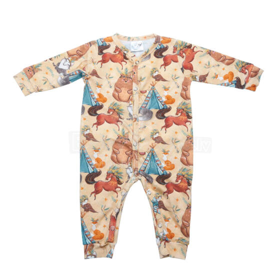 BABY 01394 Bērnu bikses ar garām piedurknēm Boho Boy 68/74