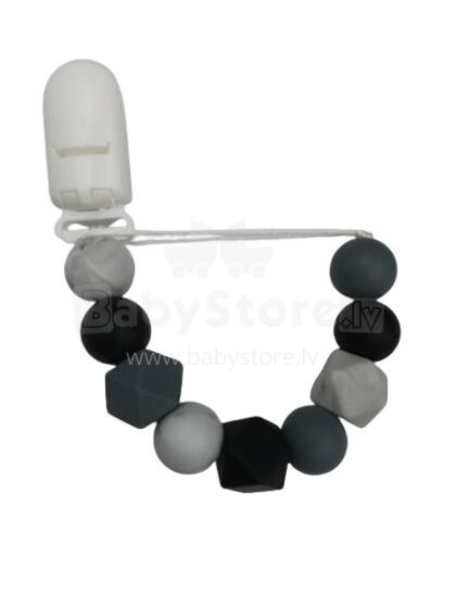 BABY 01440 Knupīša turētājs Kristāla MELNS/PELKS