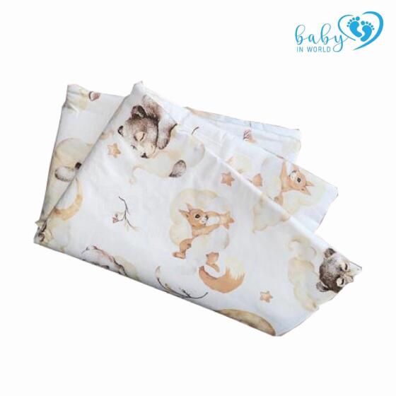 BABY 01624 Duvet and pillow 65x75 25x30 Teddy Bear Beige
