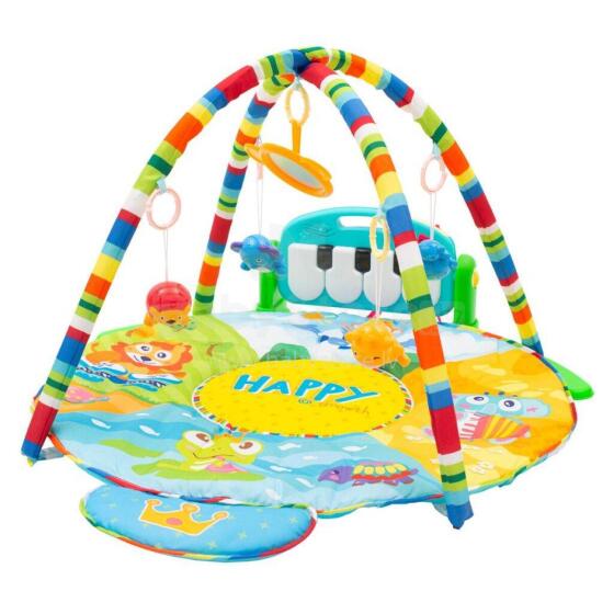 BABY MIX 46210 Safari izglītojošs klavieru paklājiņš 38649