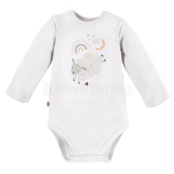 EWA 727374 MELLOW Bodysuit garš balts 86