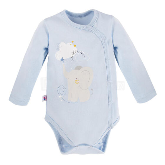 EWA 728302 MELLOW Bodysuit DL atpogāts zils 62