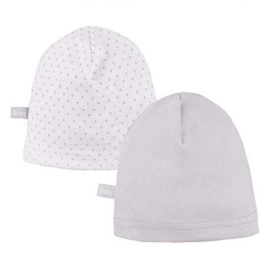 EWA 906786 Smurfette hat 2-pack gray 62