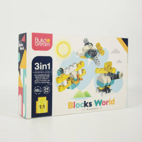 ICOM 7162944 Baby blocks 3in1 24 pcs.