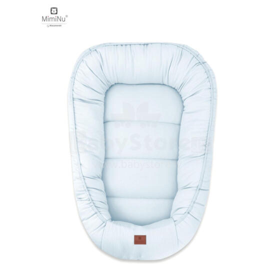 KIECZMERSKI Baby cocoon MIMINU SOFT 0-12 m blue