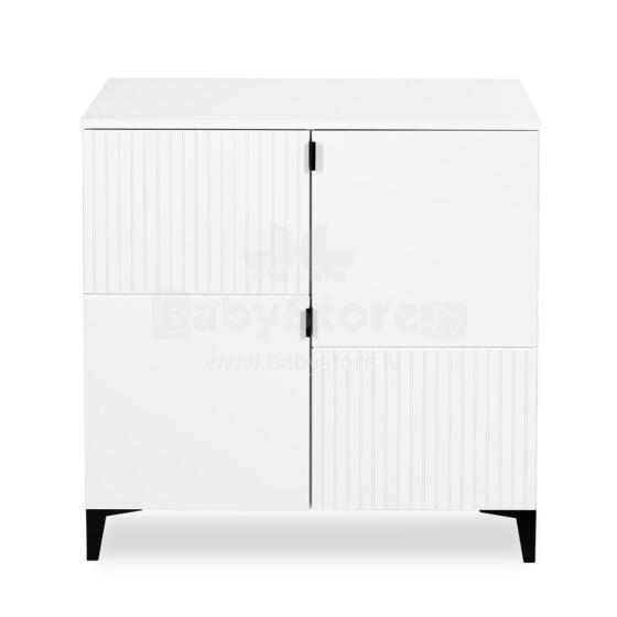 Klups Mia Mini Art.233075 White Wooden chest of drawers