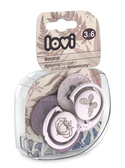 LOVI 22/870 Dynamic silikona knupis 3-6 m 2 gab Botanic Girl