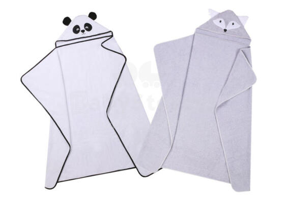MARINI 326 Hooded towel ANIMAL 120x100 cm
