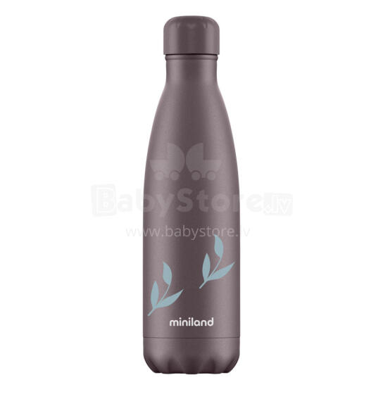 MARKO ML89438 Термос Terra 500 мл - слива / цветы