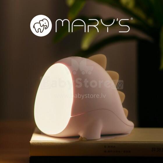 Светодиодный ночник MARY'S MW20533, цвет «динозавр», розовый