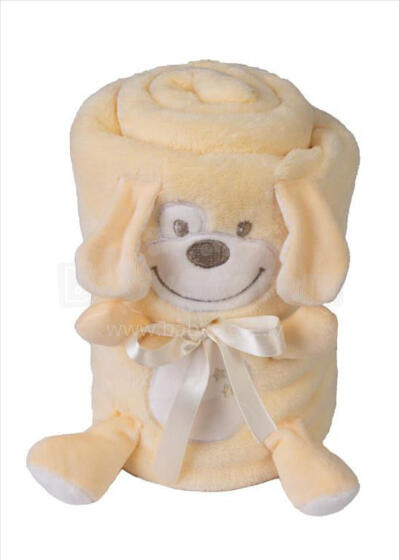 MATEX Blanket WILLY 85x100 [TB0374_02] beige dog