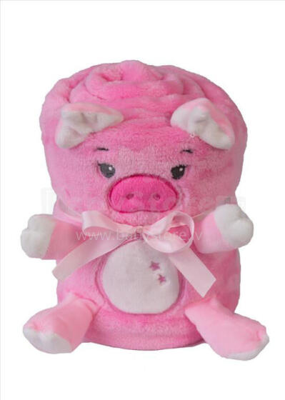 MATEX Blanket WILLY 85x100 [TB0374_04] pink pig