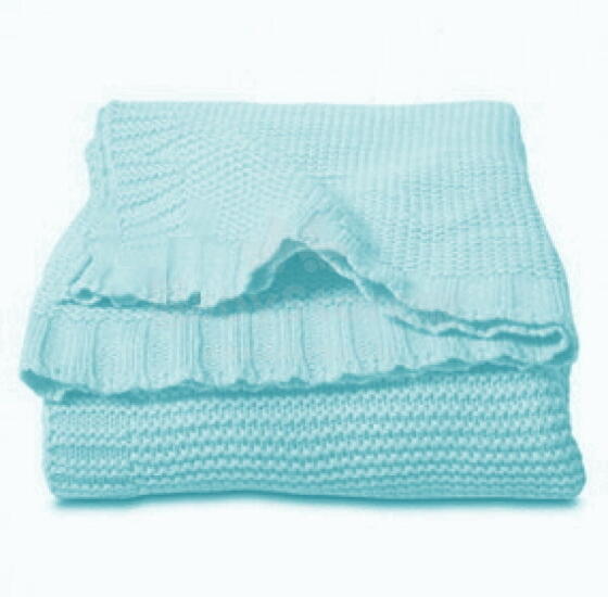 MATEX Cotton children's blanket TULLY 75x100 [TB0329_33] turquoise