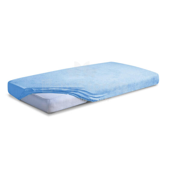 MATEX FROTTE PREMIUM pieguļoša palags 60x120 [TB0025_24] zila