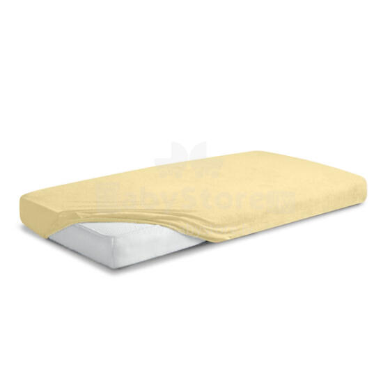 MATEX FROTTE PREMIUM pieguļoša palags 70x140 [TB0026_04] dzeltens