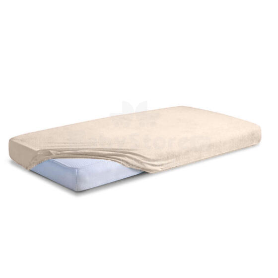 Простыня на резинке MATEX FROTTE PREMIUM 70x140 [TB0026_15] бежевый