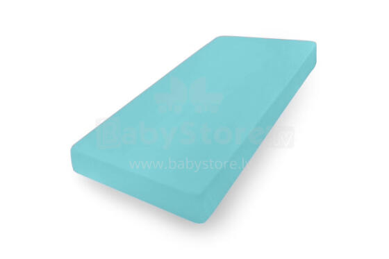 MATEX Fitted sheet JERSEY 70x140 [TB0028_31] turquoise