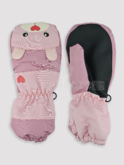 NOVITI RN031-G-01 Ski gloves 1P girls teddy bear 14
