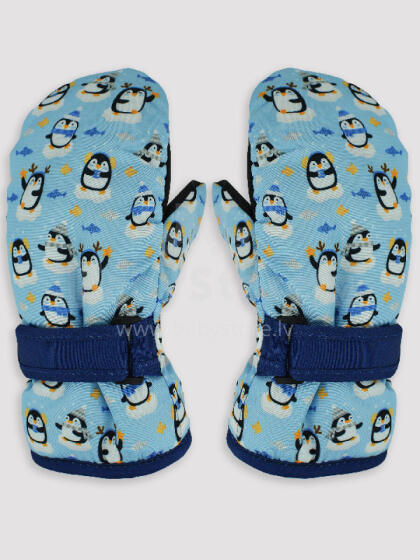 NOVITI RN040-B-01 Ski gloves 1P boys penguin 12
