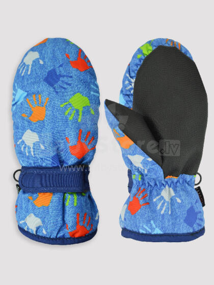 NOVITI RN044-B-01 Ski gloves 1P boys paws 14