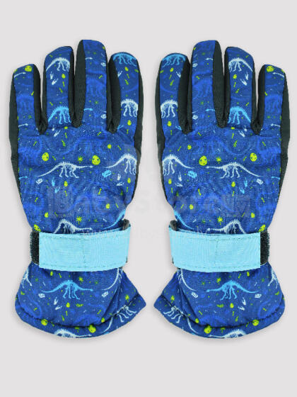 NOVITI RN064-B-01 Ski gloves 5P boys dinosaurs 12