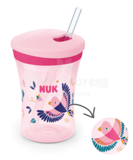 NUK 255574 EVOLUTION ACTION CUP 230 ml 12+ KAMELEON