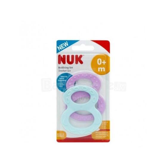 NUK 256455 Zobi EIGHT SOFT 2 gab 0+