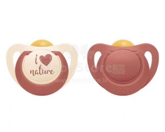 NUK 737877 Lateksa Knupis 18-36m FOR NATURE 2gab kaste