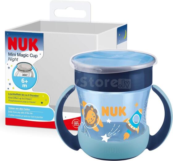 Mini Magic Cup Learning Cup Leak-proof 360° Art.233877 Mini kruzīte ar rokturi,160ml