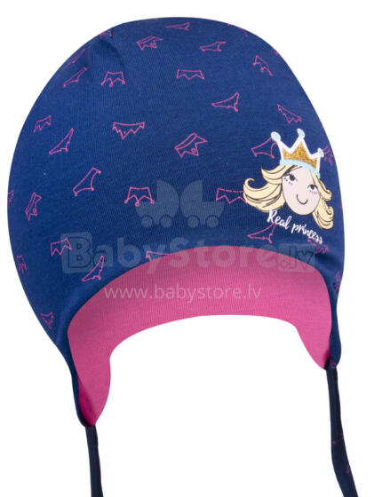 SCORPIO CDA-568 GIRL LITTLE PRINCES dubultā cepure 38-40cm