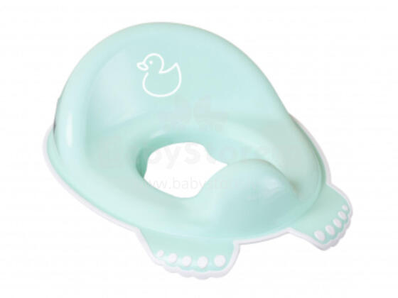 TEGA DK-002-131 Anti-slip toilet seat cover DUCK light green