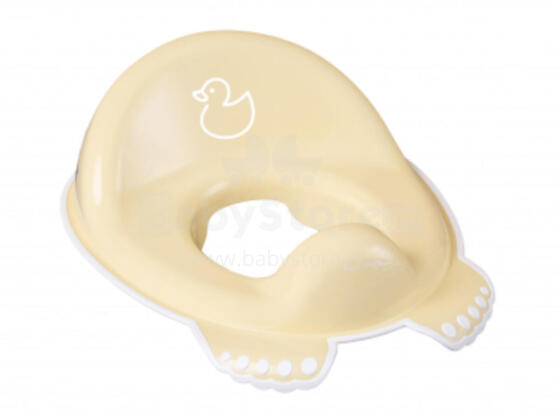 TEGA DK-002-132 Anti-slip toilet seat cover DUCK yellow