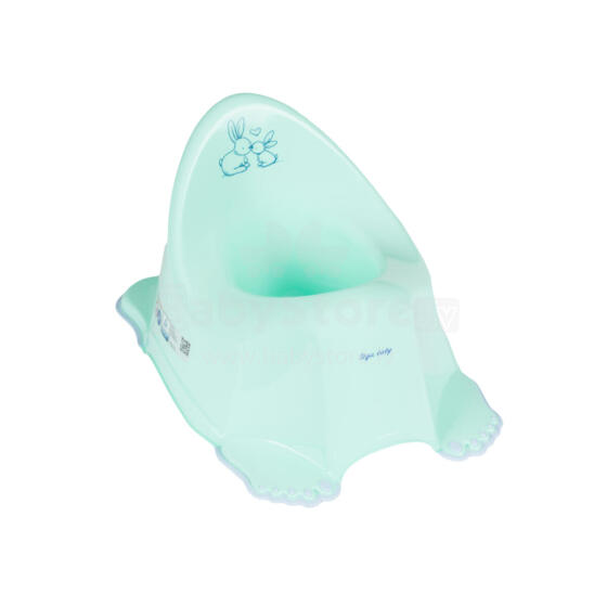 TEGA KR-001-105 Pretslīdes podiņš BUNNIES gaiši zaļš