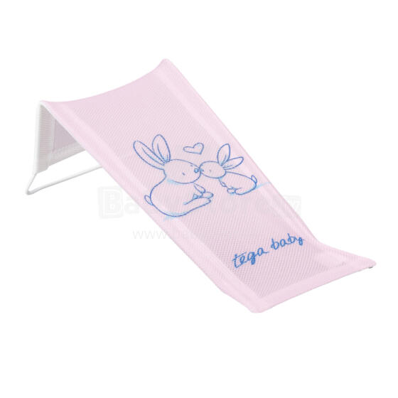 TEGA KR-026-104 Bath lounger with the image of a Bunny, pink