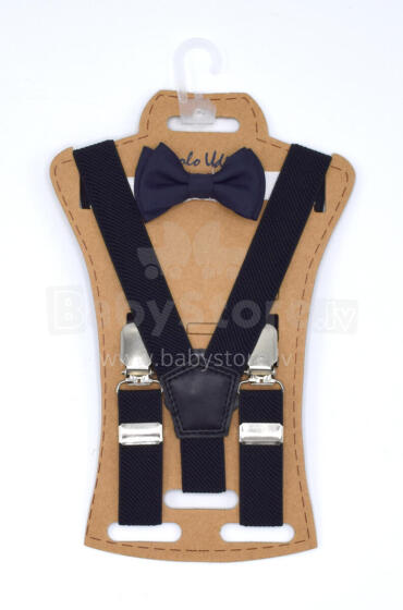 TopGal 0900901 Suspenders 1 + tauriņš