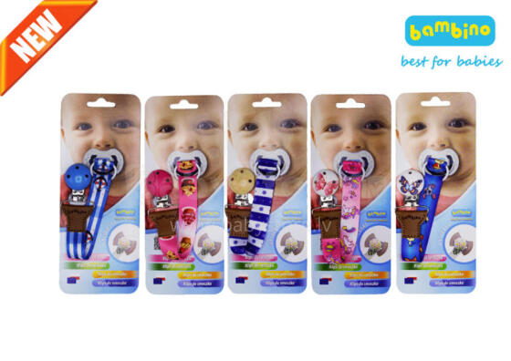 TopGal 345766 Pacifier Clip Wood