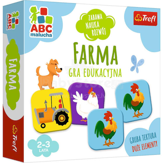 TREFL 01944 ABC saimniecības spēle maziem bērniem 3+