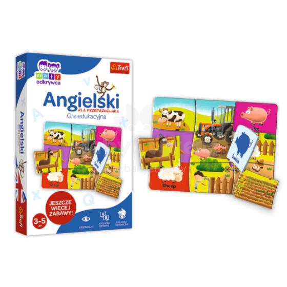 TREFL 01949 English game for preschoolers/Little Explorer