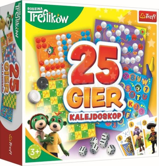 TREFL 02119 Kaleidoscope 25 games Treflik Family