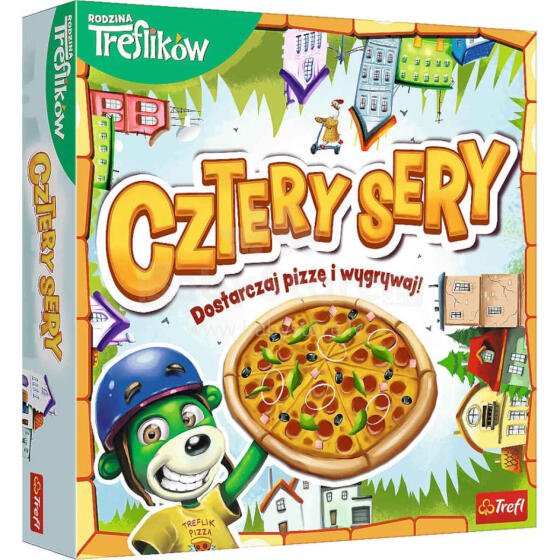 TREFL 02282 Игра «Четыре сыра»